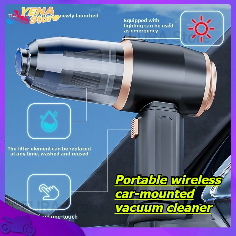 New Portable wireless car vacuum cleaner; Small handheld cleaner; Household appliance powerful cleaning device; Car cleaner
New Portable wireless car vacuum cleaner; Small handheld cleaner; Household appliance powerful cleaning device; Car cleaner