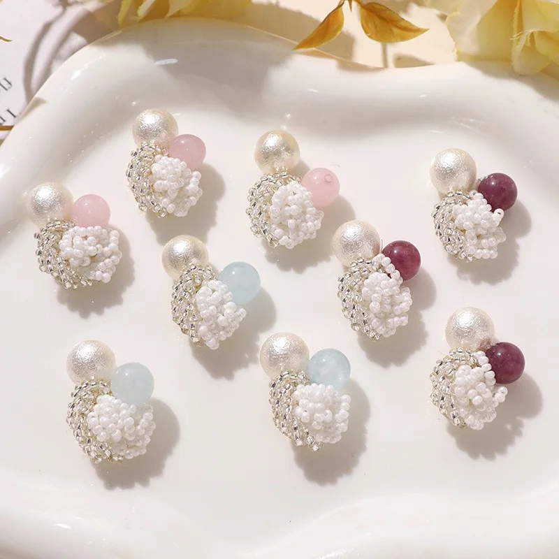 Min order 10pcs/lot color glass acrylic beads handmade weave flowers diy jewelry garment garment hair accessory
Min order 10pcs/lot color glass acrylic beads handmade weave flowers diy jewelry garment garment hair accessory
