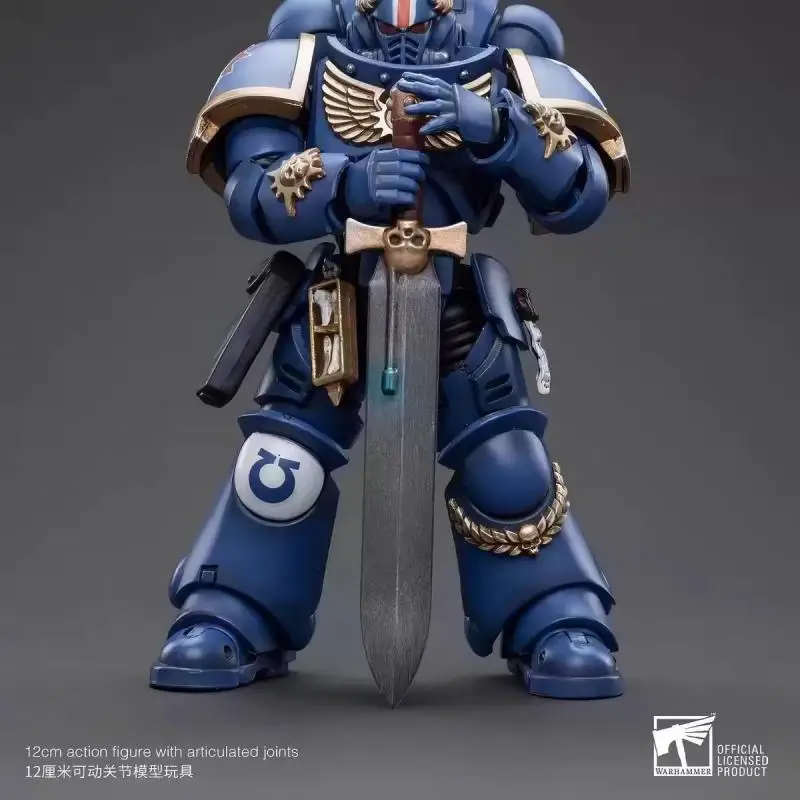 Коллекционная подвижная фигурка JOYTOY Warhammer 40K Ultramarines Primaris Lieutenant Agarnath, 12 см, для фанатов
Коллекционная подвижная фигурка JOYTOY Warhammer 40K Ultramarines Primaris Lieutenant Agarnath, 12 см, для фанатов