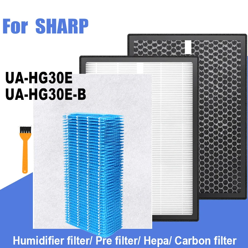 Для очиститель воздуха Sharp UA-HG30E UA-HG30E-B HEPA фильтр UZ-HG3HF с активированным углем, дезодорирующий фильтр UZ-HG3DF
Для очиститель воздуха Sharp UA-HG30E UA-HG30E-B HEPA фильтр UZ-HG3HF с активированным углем, дезодорирующий фильтр UZ-HG3DF