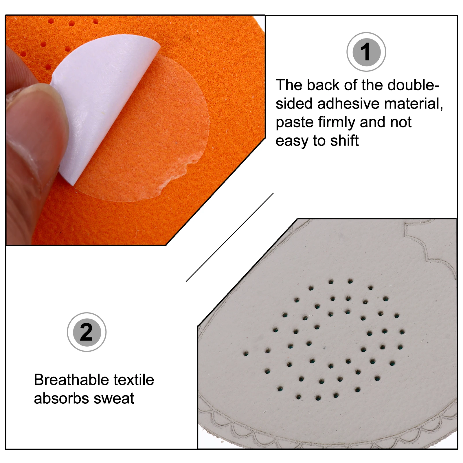 2pcs Forefoot Pads Half Size Adhesive Insoles Thickened Soft Comfort Anti Skid Breathable Shoe Pads Foot Care Tools
2pcs Forefoot Pads Half Size Adhesive Insoles Thickened Soft Comfort Anti Skid Breathable Shoe Pads Foot Care Tools