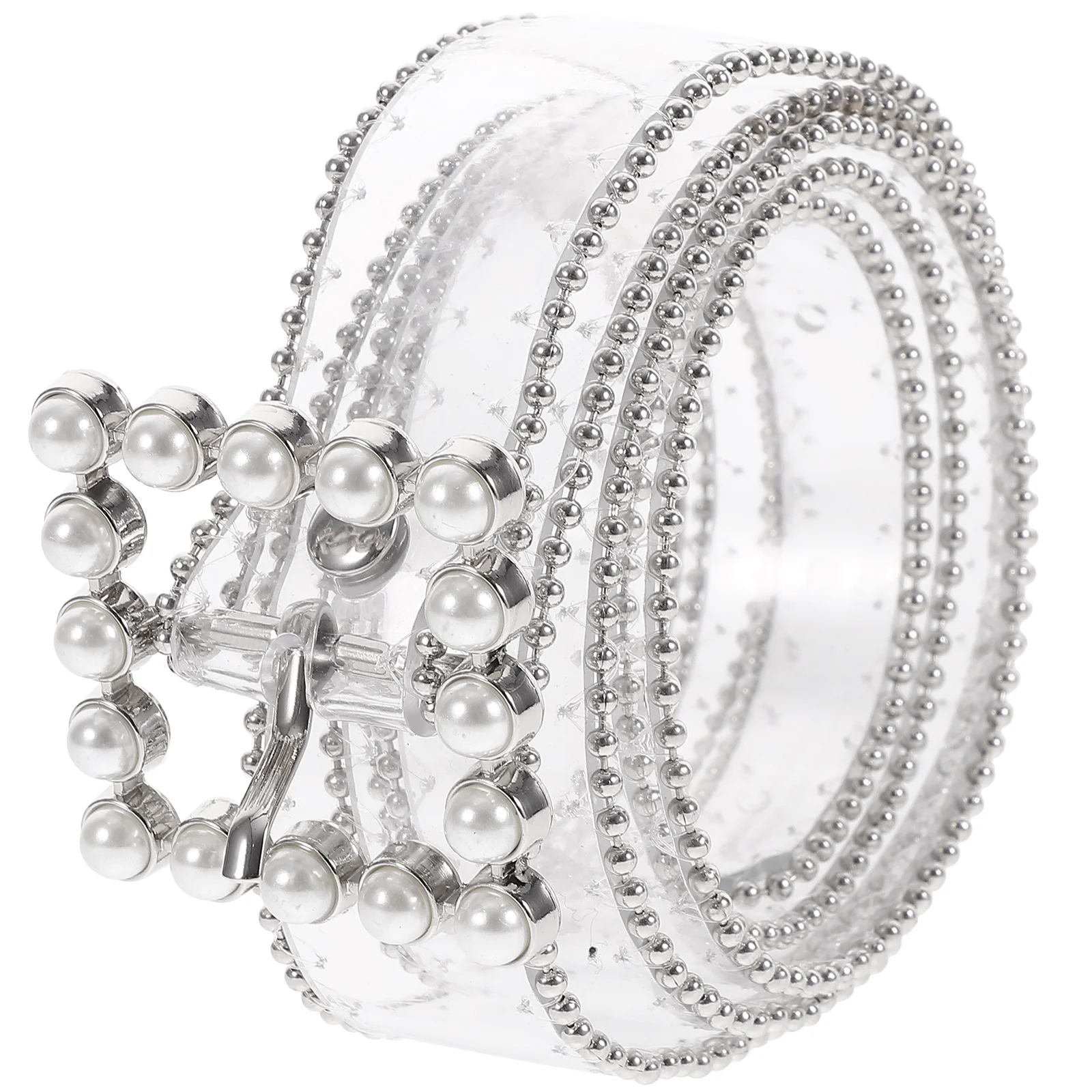 1pc Thin Belt Square Buckle Pearl Narrow Waist Translucent Transparent Women Punk Style Belt For Jeans Waist Belts Gifts
1pc Thin Belt Square Buckle Pearl Narrow Waist Translucent Transparent Women Punk Style Belt For Jeans Waist Belts Gifts