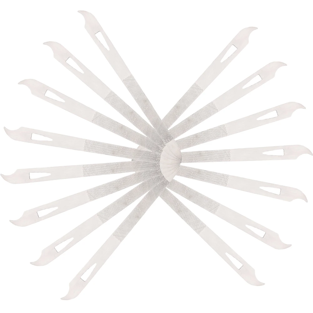 15pcs Stainless Steel Nail Files Manicure Tools Fingernail Polishing Metal Files Durable Salon Care Professional Use
15pcs Stainless Steel Nail Files Manicure Tools Fingernail Polishing Metal Files Durable Salon Care Professional Use