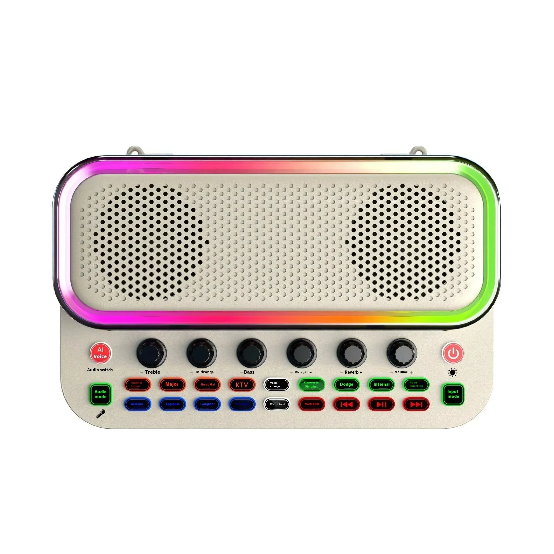 All-in-One SY11 KTV Recording Machine with RGB LED Wireless Microphone Power Source Battery Douyin for Stage Performance
All-in-One SY11 KTV Recording Machine with RGB LED Wireless Microphone Power Source Battery Douyin for Stage Performance