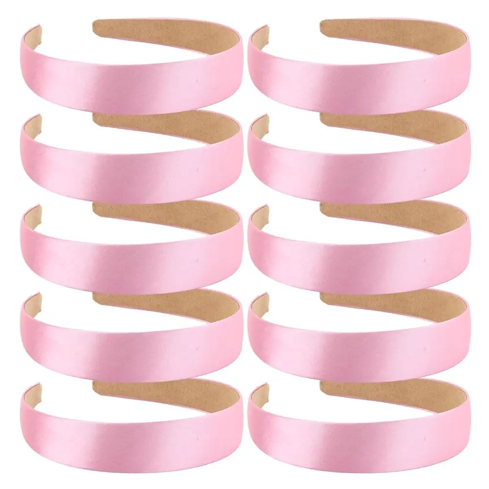 10Pcs Pink Headbands for Women Pink Fashion Wide Silk Satin Headbands Hair Head Bands for Women's Girls Hair Accessories Non
10Pcs Pink Headbands for Women Pink Fashion Wide Silk Satin Headbands Hair Head Bands for Women's Girls Hair Accessories Non