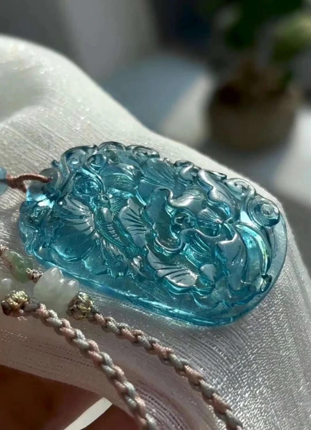 Natural Blue Aquamarine Pendant Flower Aquamarine Brazil 47x32mm Women Fashion Jewelry AAAAAA
Natural Blue Aquamarine Pendant Flower Aquamarine Brazil 47x32mm Women Fashion Jewelry AAAAAA
