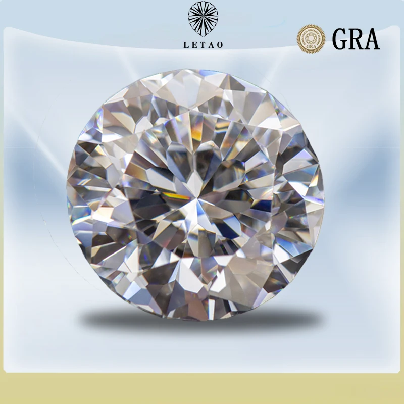 Moissanite Gemstones Round Shape Special Cutting Nine Hearts and One Flower VVS1 D Color for Jewelry Making with GRA Certificate
Moissanite Gemstones Round Shape Special Cutting Nine Hearts and One Flower VVS1 D Color for Jewelry Making with GRA Certificate