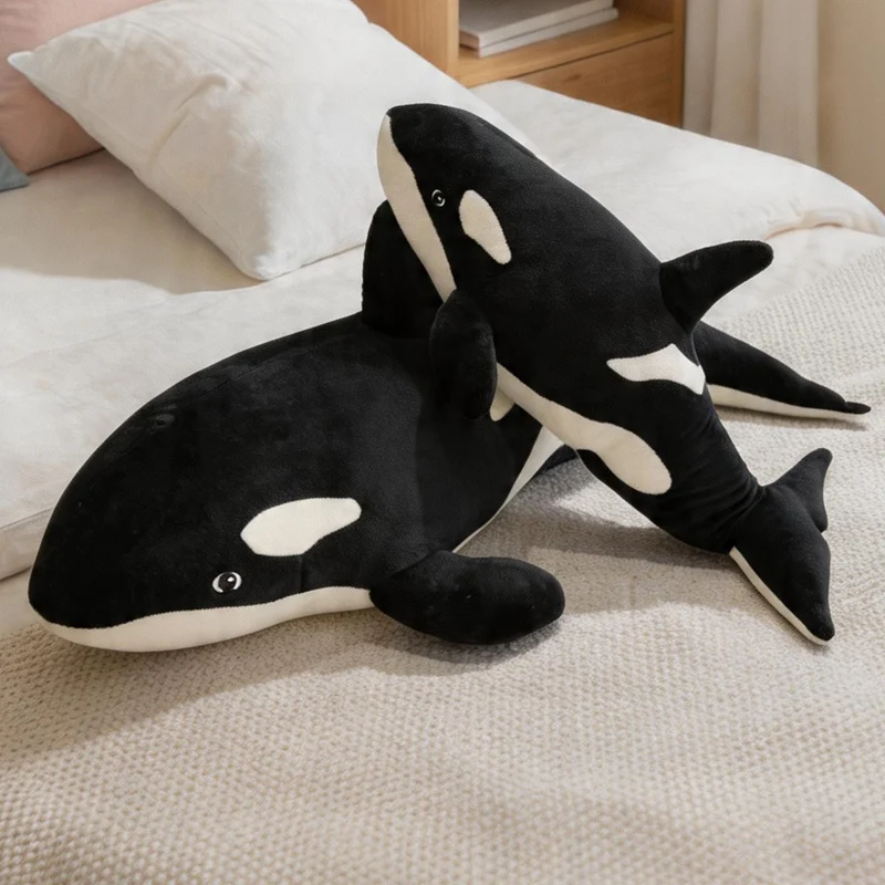 Simulation 50-100cm Cute Dolphin Plush Toy Baby Sleeping Doll Soft Stuffed Animal Orcinus orca Dolls Sofa Cushion for Girls Gift
Simulation 50-100cm Cute Dolphin Plush Toy Baby Sleeping Doll Soft Stuffed Animal Orcinus orca Dolls Sofa Cushion for Girls Gift