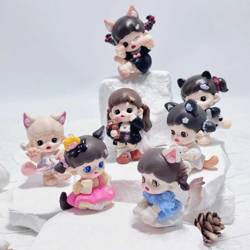 Zoraa Meow Sister Series Blind Bag Derivative Work Cute Mini Cartoon Figure Desktop Ornament Model Trendy Toys Collectble Gifts
Zoraa Meow Sister Series Blind Bag Derivative Work Cute Mini Cartoon Figure Desktop Ornament Model Trendy Toys Collectble Gifts