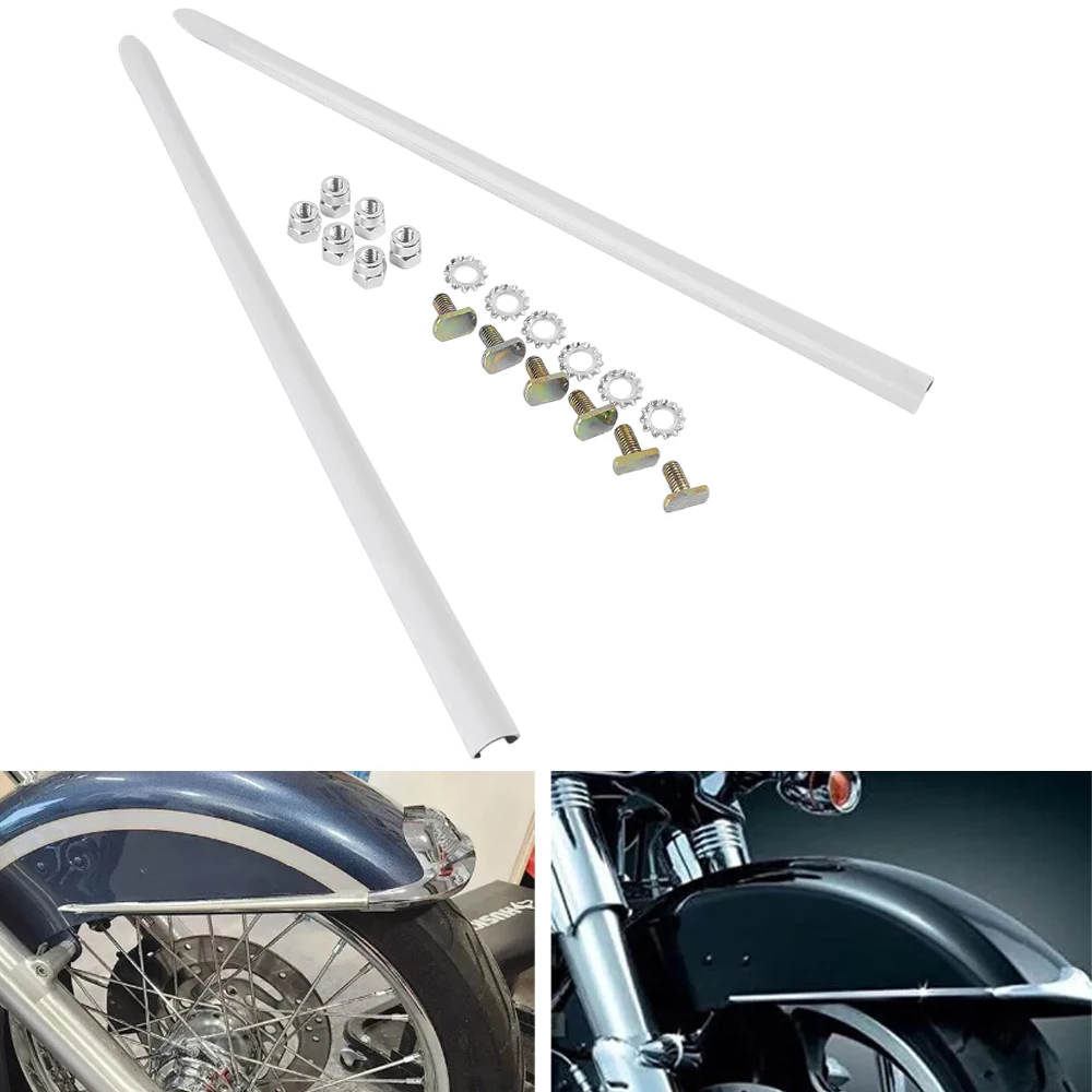 Motorcycle Front Fender Spear Trim for Harley Touring Electra Glide Softail Heritage Classic FLSTC 1986-2017 Road King 1982-2013
Motorcycle Front Fender Spear Trim for Harley Touring Electra Glide Softail Heritage Classic FLSTC 1986-2017 Road King 1982-2013