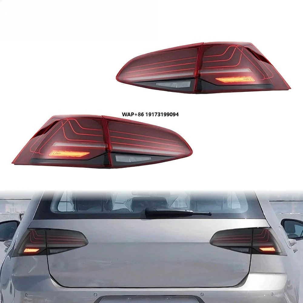 Задние фонари для Golf 7 (2013-2020) и Golf 7.5: Обновленный дизайн, светодиодные задние фонари, Plug and Play
Задние фонари для Golf 7 (2013-2020) и Golf 7.5: Обновленный дизайн, светодиодные задние фонари, Plug and Play