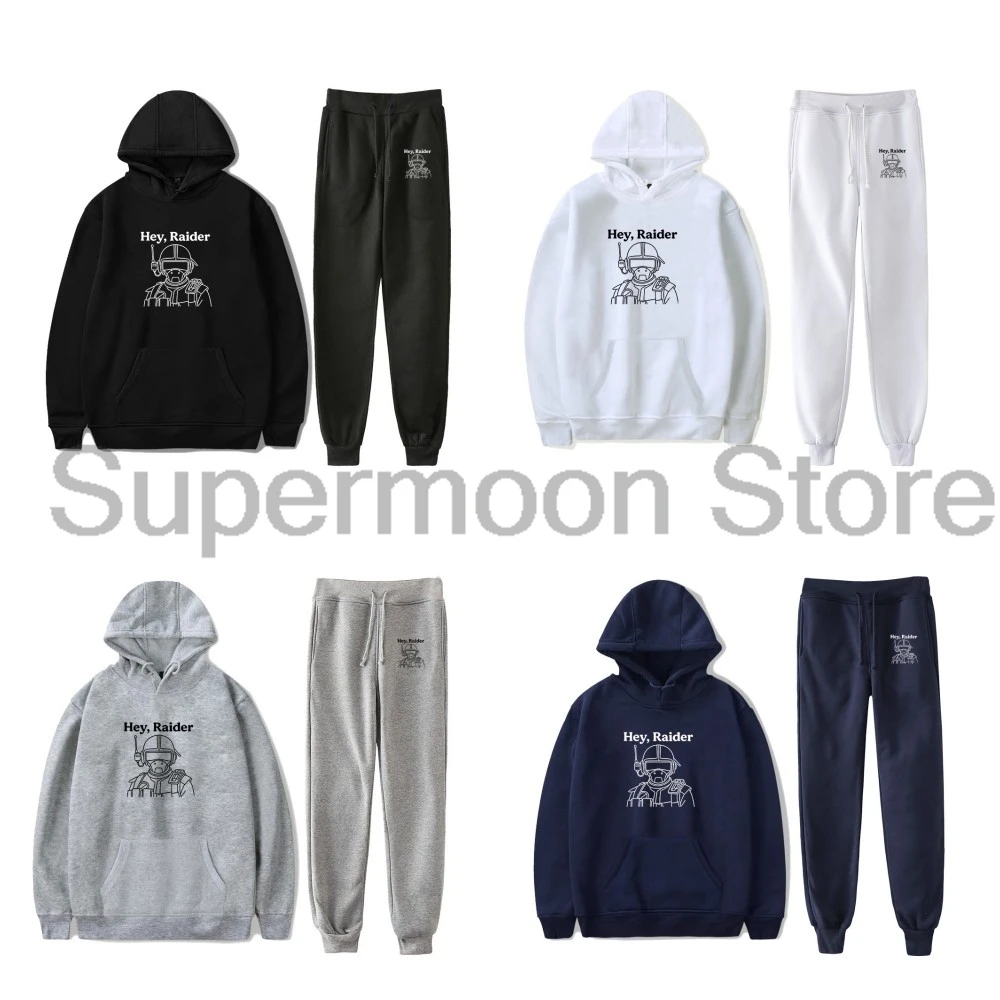 Shooting Game ARC Raiders Hi Hoodies Jogger Pants Two Piece Set Sweatshirts+Sweatpants Women Men Outfit Sets
Shooting Game ARC Raiders Hi Hoodies Jogger Pants Two Piece Set Sweatshirts+Sweatpants Women Men Outfit Sets