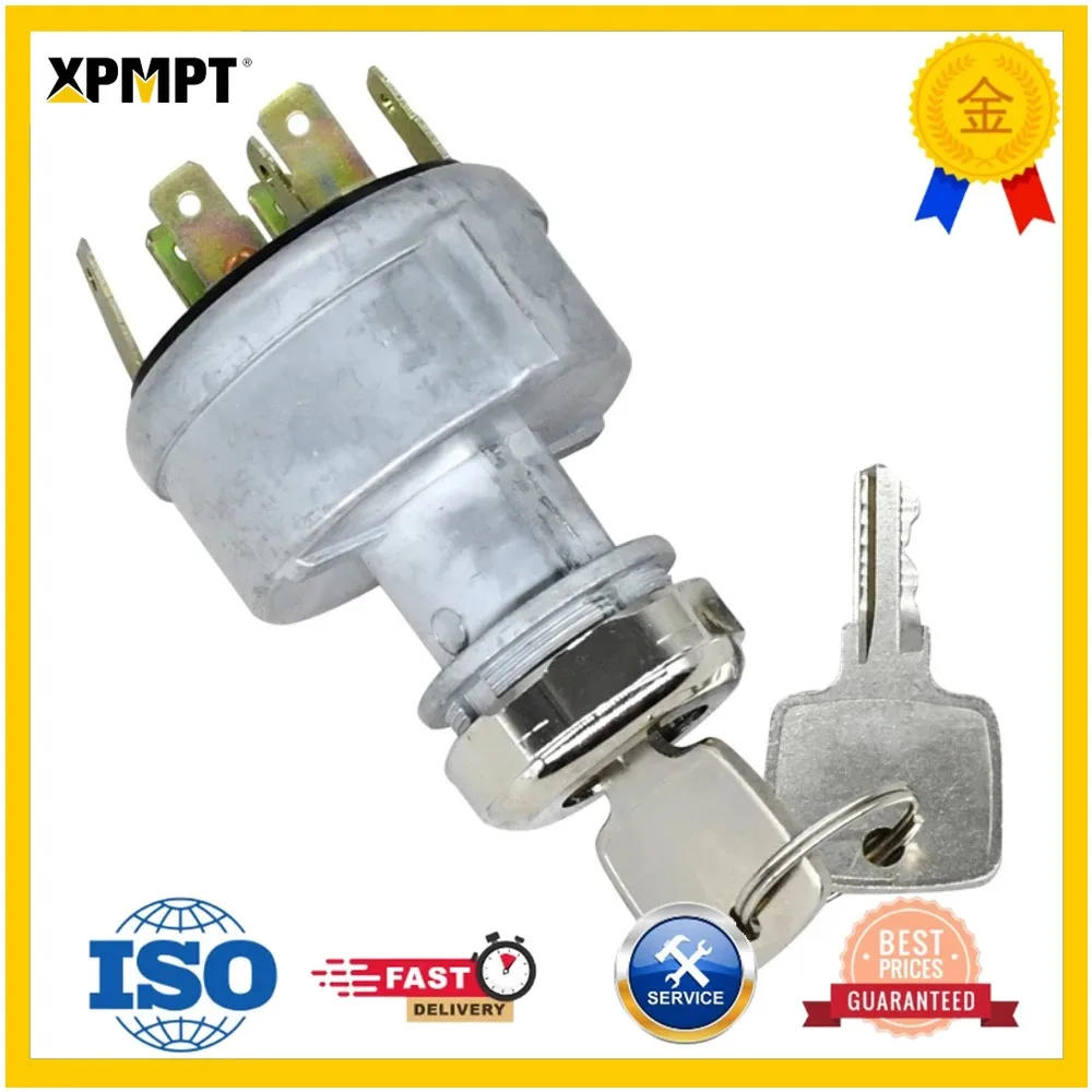 Ignition Switch with 2 Keys AR58126 282775A1 A134737 D134737 for John Deere Excavator 690 690b 890 890a 990
Ignition Switch with 2 Keys AR58126 282775A1 A134737 D134737 for John Deere Excavator 690 690b 890 890a 990