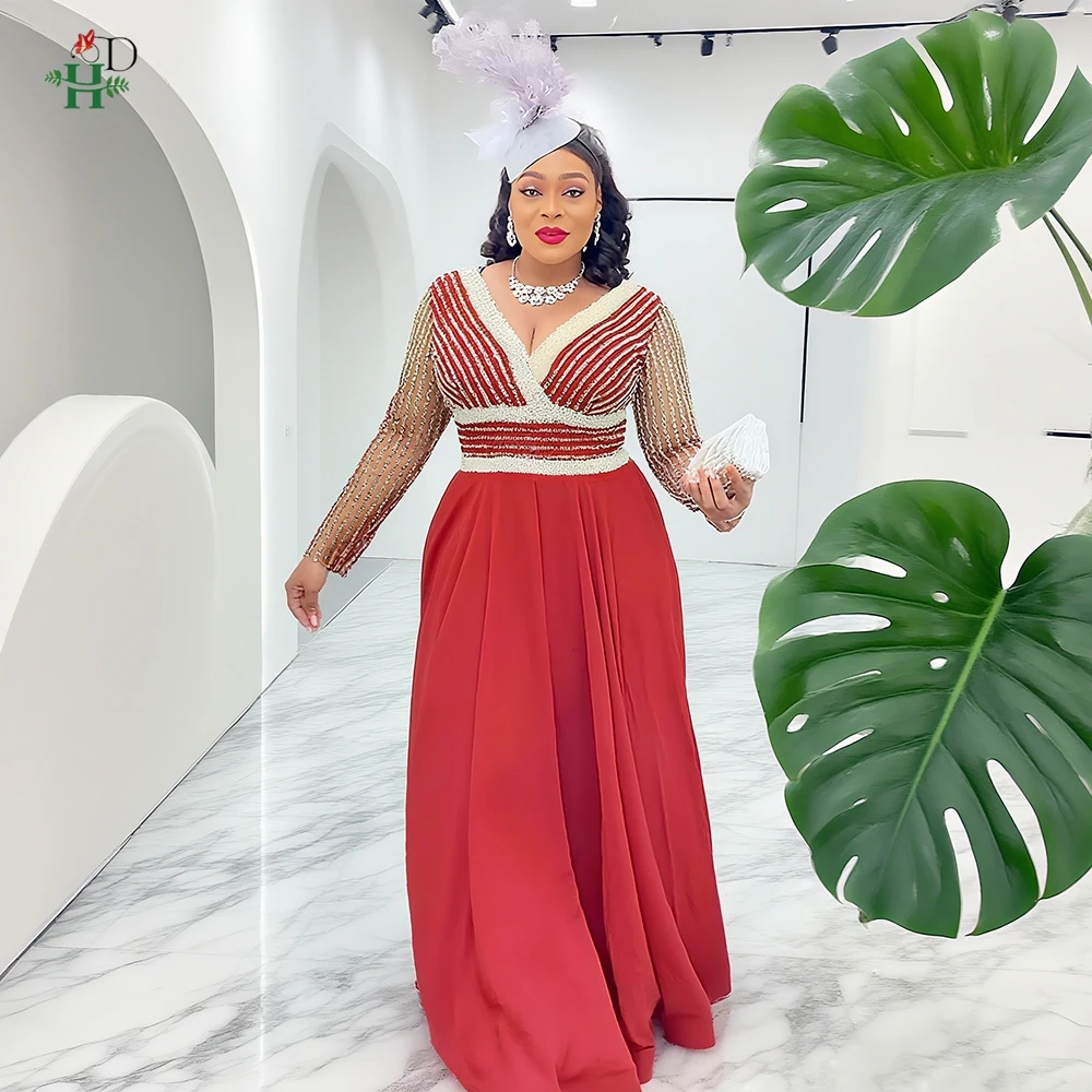 Autumn Plus Size Luxury Wedding Party Maxi Dresses African Women's Evening Gown Dashiki Ankara Turkey Sequin Outfit Robe Clothes
Autumn Plus Size Luxury Wedding Party Maxi Dresses African Women's Evening Gown Dashiki Ankara Turkey Sequin Outfit Robe Clothes