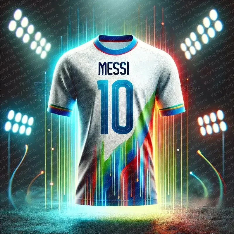 Высококачественная футболка Messi Fan с короткими рукавами для ежедневных спортивных тренировок на открытом воздухе, удобная, впитывающая пот и дышащая.
Высококачественная футболка Messi Fan с короткими рукавами для ежедневных спортивных тренировок на открытом воздухе, удобная, впитывающая пот и дышащая.