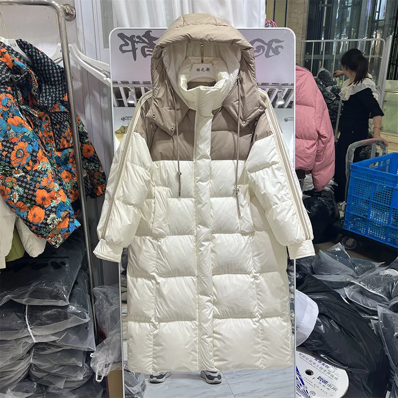 Winter jacket for women 2023 New Korean Fashion Couple Hoodie long down coat Long Sleeved Top Warm Thick Coat y2k puffer jacket
Winter jacket for women 2023 New Korean Fashion Couple Hoodie long down coat Long Sleeved Top Warm Thick Coat y2k puffer jacket