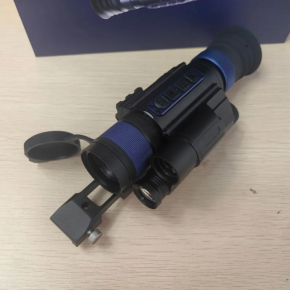 Ballistic Ranging Function Night Vision Scope Mount Zoom Monocular With Crosshair For Night Hunting