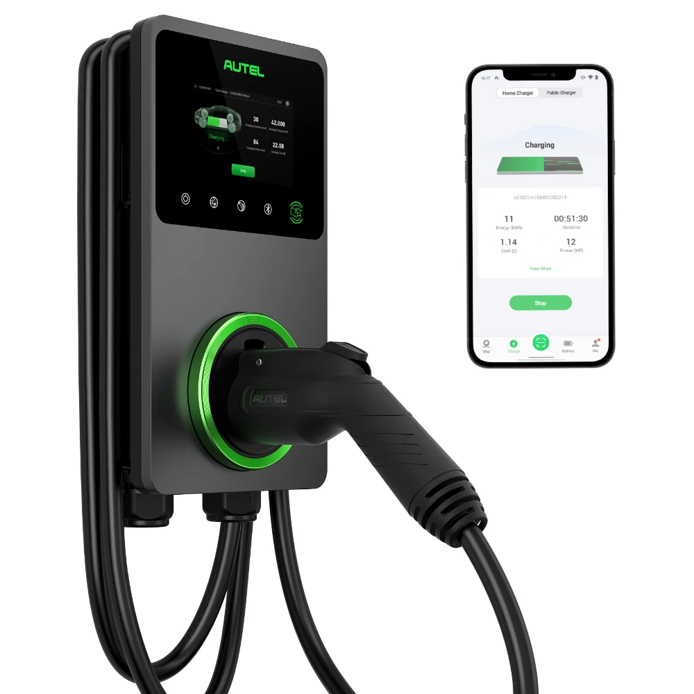 AUTEL MaxiCharger Ev 32A 22kw Charging Station Type 2 32a Ev Charger Station Ocpp 1.6 4G Touch Screen
AUTEL MaxiCharger Ev 32A 22kw Charging Station Type 2 32a Ev Charger Station Ocpp 1.6 4G Touch Screen