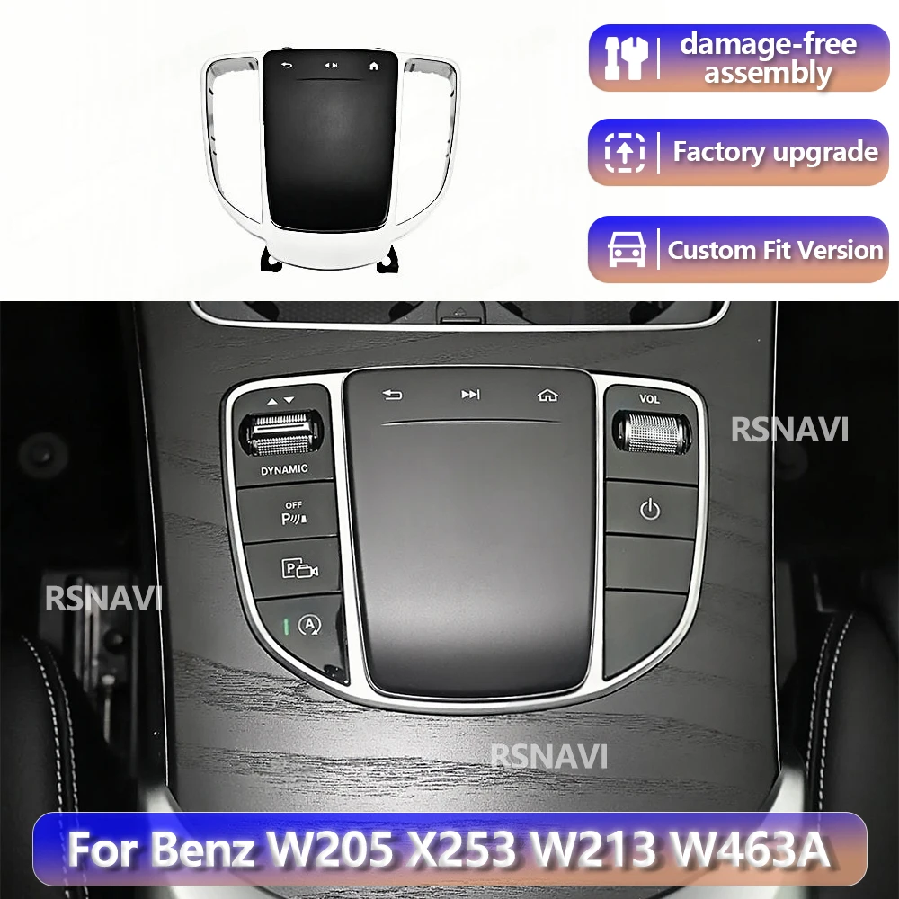 For Benz W205 W213 W463a X253 G GLC Touch Mouse Multimedia Buttons Old To New Car Central Control Knob Joystick Precise Fit
For Benz W205 W213 W463a X253 G GLC Touch Mouse Multimedia Buttons Old To New Car Central Control Knob Joystick Precise Fit