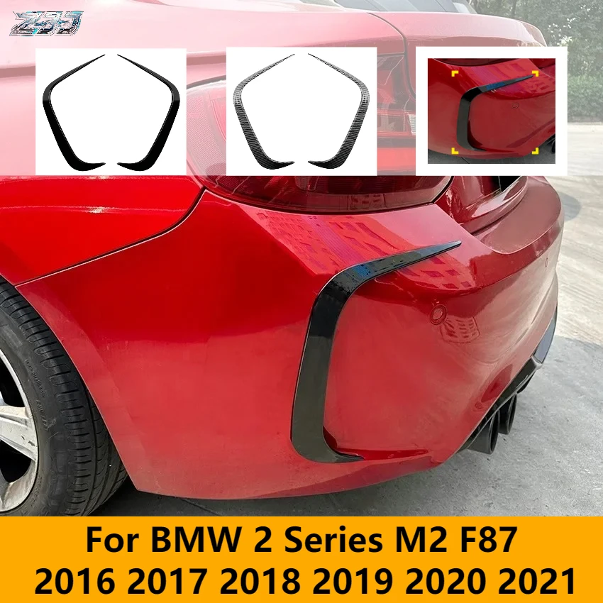 New Car Rear Bumper Splitter Side Spoiler Air Vent Wind Knife Body Kits For BMW 2 Series M2 F87 2016 2017 2018 2019 2020 2021
New Car Rear Bumper Splitter Side Spoiler Air Vent Wind Knife Body Kits For BMW 2 Series M2 F87 2016 2017 2018 2019 2020 2021
