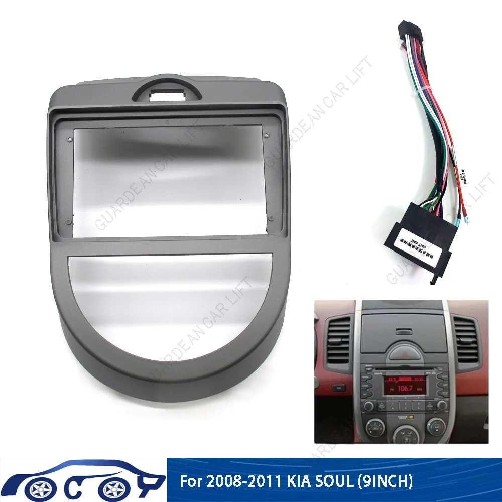 9-дюймовый автомобильный радиоприемник для 2008-2011 KIA SOUL Android стерео плеер 2 Din головное устройство панель отделка приборной панели с кабелем
9-дюймовый автомобильный радиоприемник для 2008-2011 KIA SOUL Android стерео плеер 2 Din головное устройство панель отделка приборной панели с кабелем