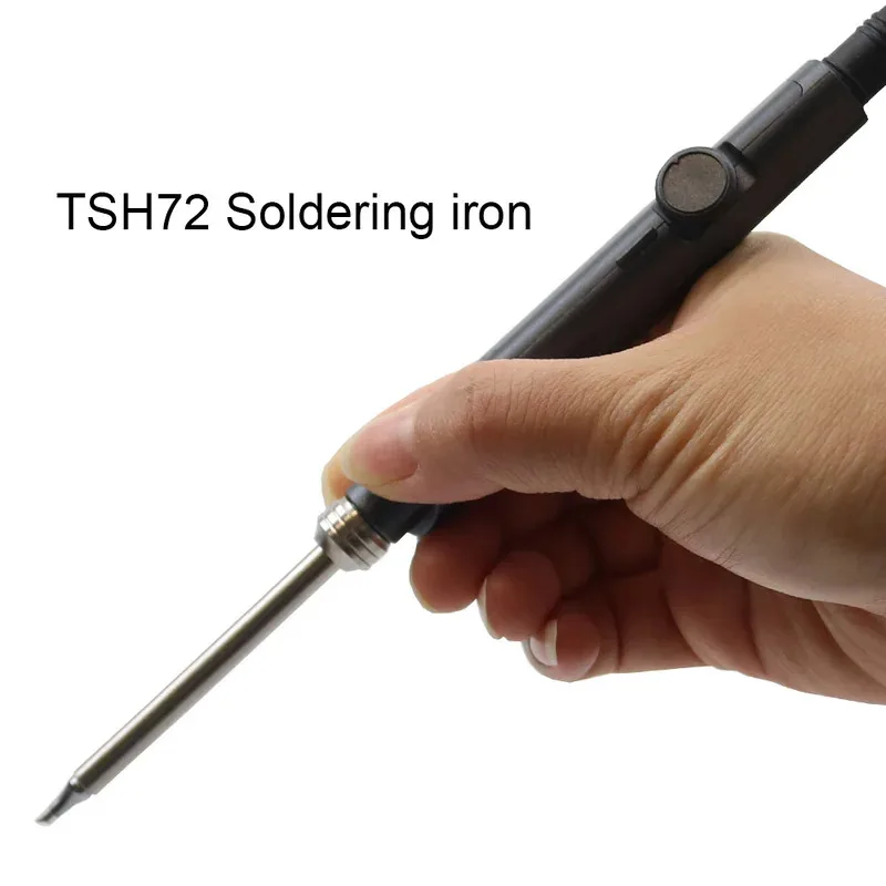 Smart Adjustable Soldering Iron Station 65W 24V, 220-400℃ Temp Control, with BC2/K/KU/D24 Tips Set for Electronics Repair
Smart Adjustable Soldering Iron Station 65W 24V, 220-400℃ Temp Control, with BC2/K/KU/D24 Tips Set for Electronics Repair
