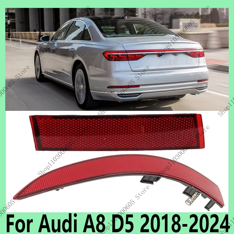 For Audi A8 D5 2018-2024 Auto Accessories Rear Bumper Light Reflector Fog Light Signal Light 4N0945103 4N0945106
For Audi A8 D5 2018-2024 Auto Accessories Rear Bumper Light Reflector Fog Light Signal Light 4N0945103 4N0945106