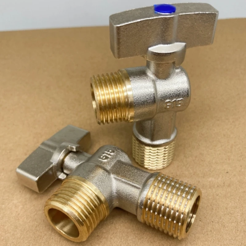 Large flow angle valve, all copper ball core family use triangle valve hot and cold water switch 4-point universal
Large flow angle valve, all copper ball core family use triangle valve hot and cold water switch 4-point universal