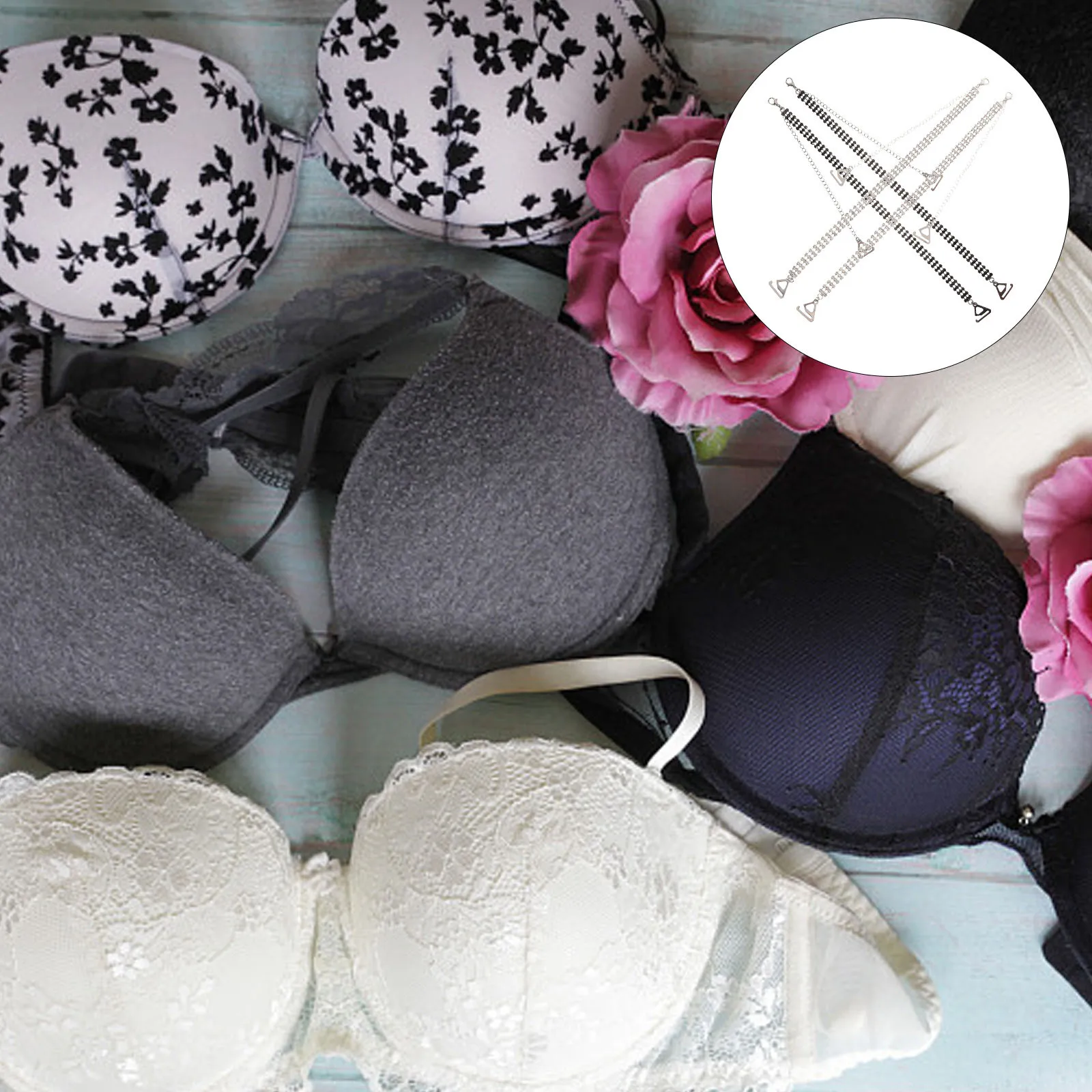 1pcs Rhinestone Bra Strap Decorative Invisible Shoulder Straps For Women Lightweight Adjustable Sparkling Chain Replacement
1pcs Rhinestone Bra Strap Decorative Invisible Shoulder Straps For Women Lightweight Adjustable Sparkling Chain Replacement