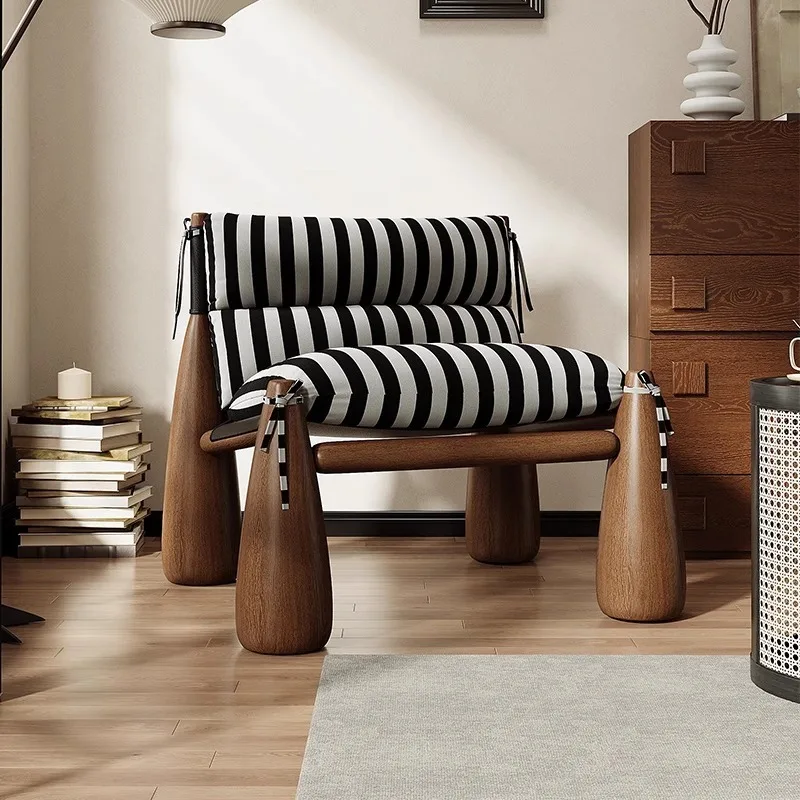 Medieval Solid Wood Baseball Chair Home Living Room Bell Chair Leisure Armchair Single Sofa Chair
Medieval Solid Wood Baseball Chair Home Living Room Bell Chair Leisure Armchair Single Sofa Chair