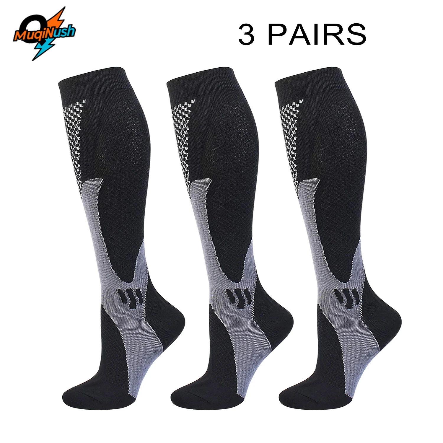 MuqiNush Men's and Women's Compression Stockings Are the Best Support for Nurses Running Hiking Rehabilitation Sport Riding Use
MuqiNush Men's and Women's Compression Stockings Are the Best Support for Nurses Running Hiking Rehabilitation Sport Riding Use