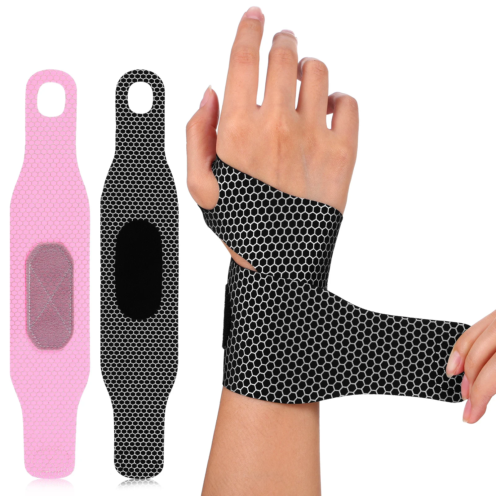 2 pcs Wrist Strap Wraps Brace Carpal Tunnel Support Fitness Adjustable Health Care Sports Gym Wrist Band Widget
2 pcs Wrist Strap Wraps Brace Carpal Tunnel Support Fitness Adjustable Health Care Sports Gym Wrist Band Widget