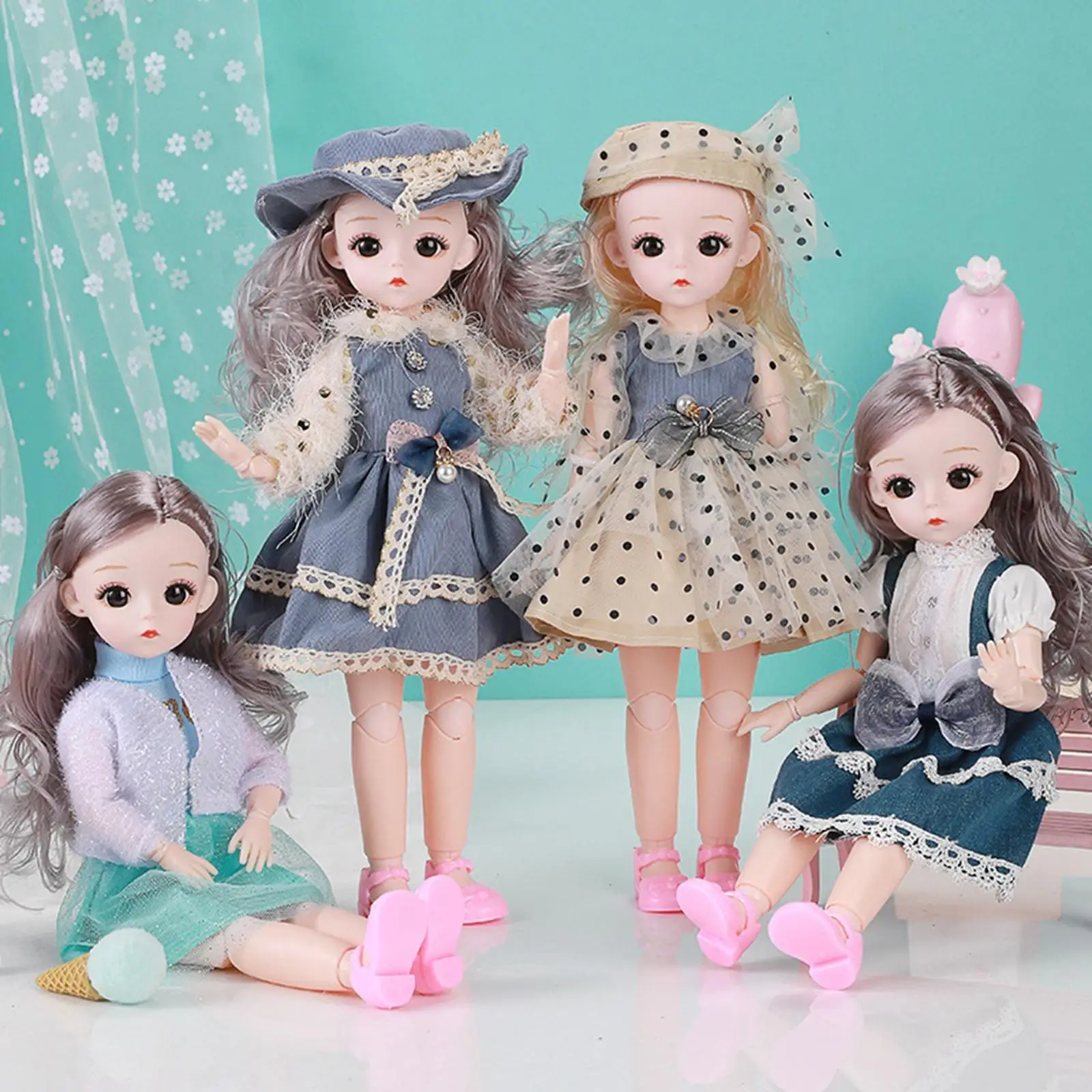 Doll Clothes Dress Costumes Outfits Collections Adorable with Hair Accessories Fashion for 30cm Baby Doll Party Daily Clothing
Doll Clothes Dress Costumes Outfits Collections Adorable with Hair Accessories Fashion for 30cm Baby Doll Party Daily Clothing
