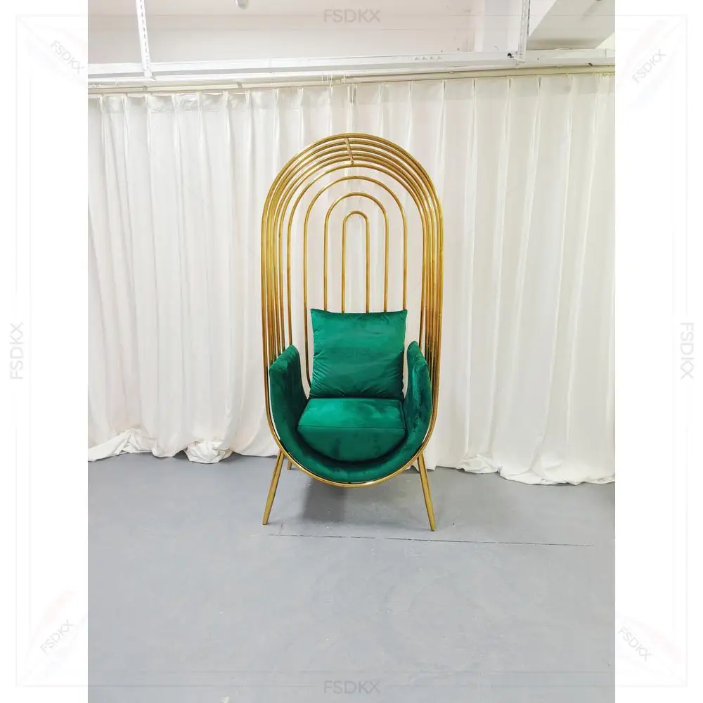 Роскошный свадебный стул King Throne из нержавеющей стали с высокой спинкой и искусственной кожей
Роскошный свадебный стул King Throne из нержавеющей стали с высокой спинкой и искусственной кожей