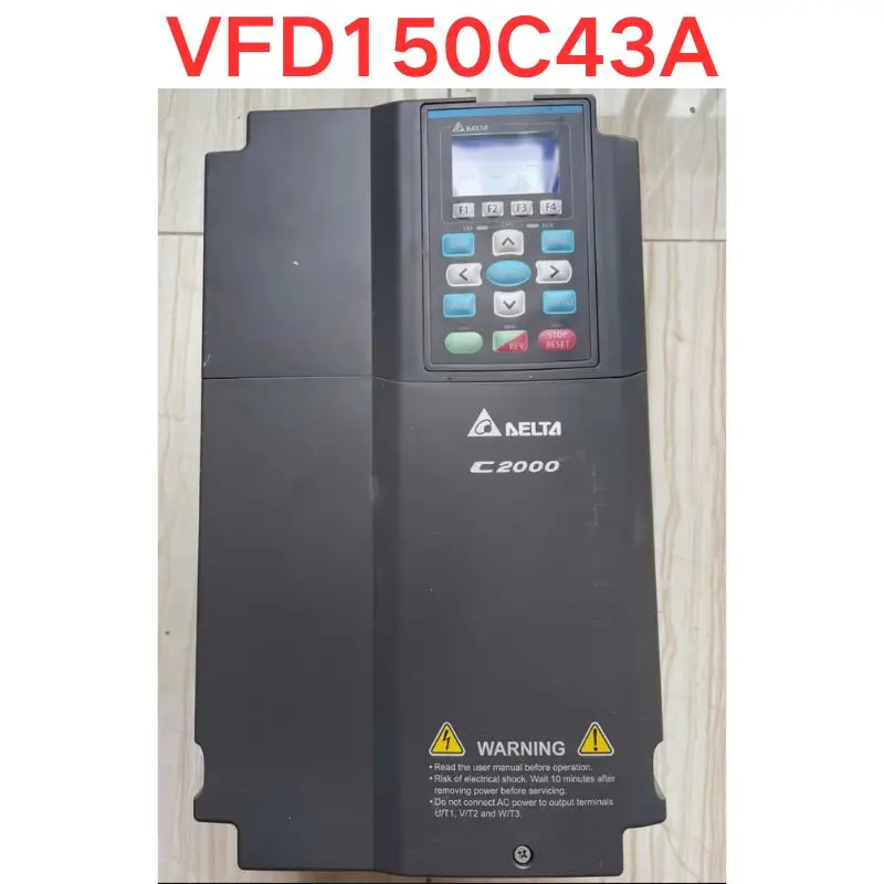 Used inverter VFD150C43A , function well
Used inverter VFD150C43A , function well