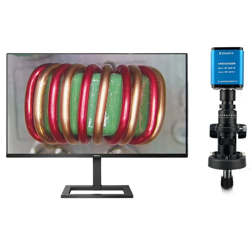 Autofocus electron microscope, depth of field fusion WIFI signal emission 21-160x 4K
Autofocus electron microscope, depth of field fusion WIFI signal emission 21-160x 4K
