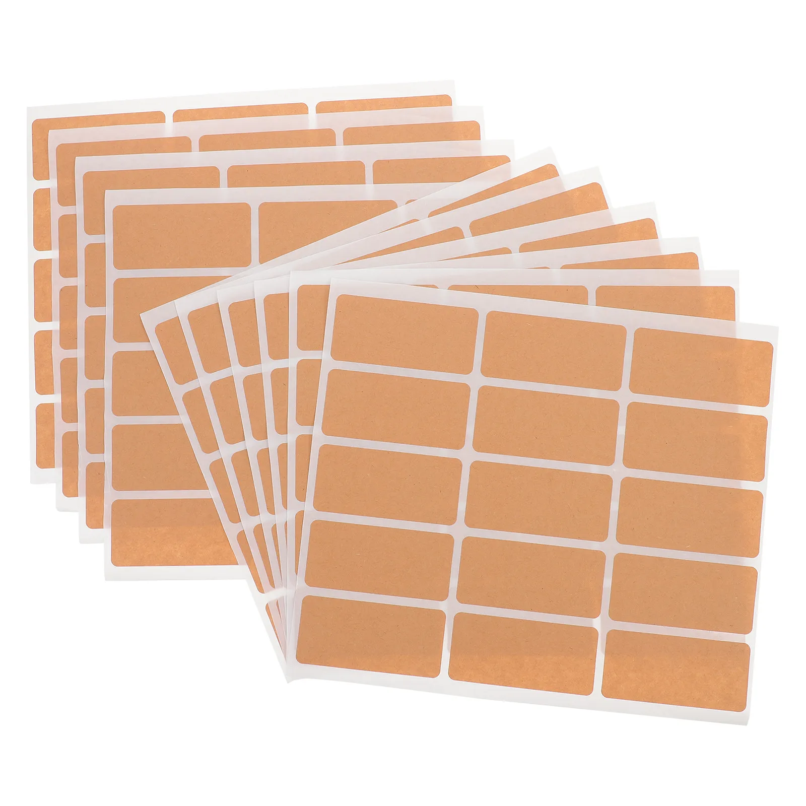 150Pcs Colored Blank Sticker Tags Kraft Paper Self Adhesive Labels for Storage Totes Name Tags Containers Home Office
150Pcs Colored Blank Sticker Tags Kraft Paper Self Adhesive Labels for Storage Totes Name Tags Containers Home Office
