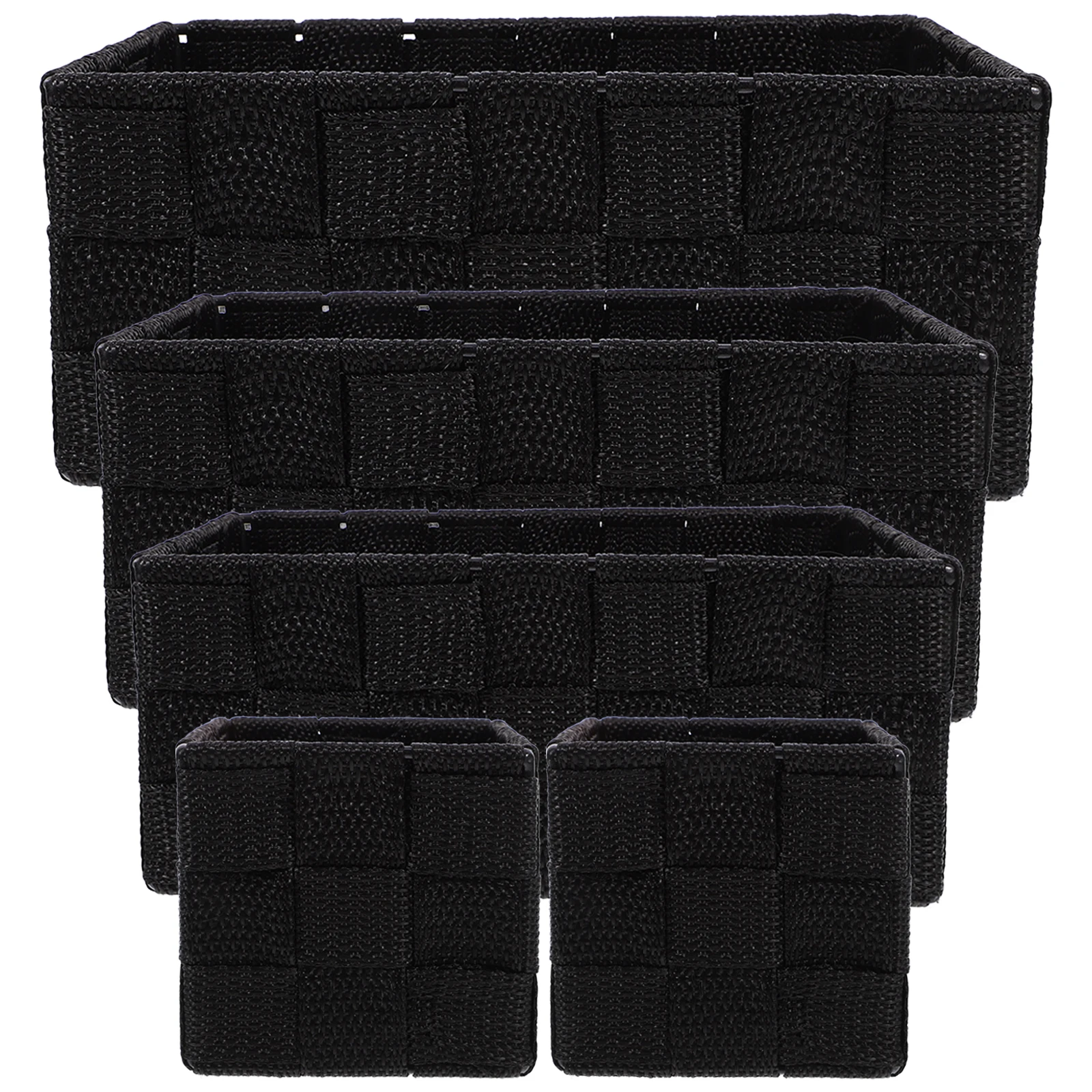 Woven Storage Baskets Rectangle Desk ganizer for Bathroom Snacks Cosmetics Sundries Durable Easy Clean Multifunctional Tool Box
Woven Storage Baskets Rectangle Desk ganizer for Bathroom Snacks Cosmetics Sundries Durable Easy Clean Multifunctional Tool Box