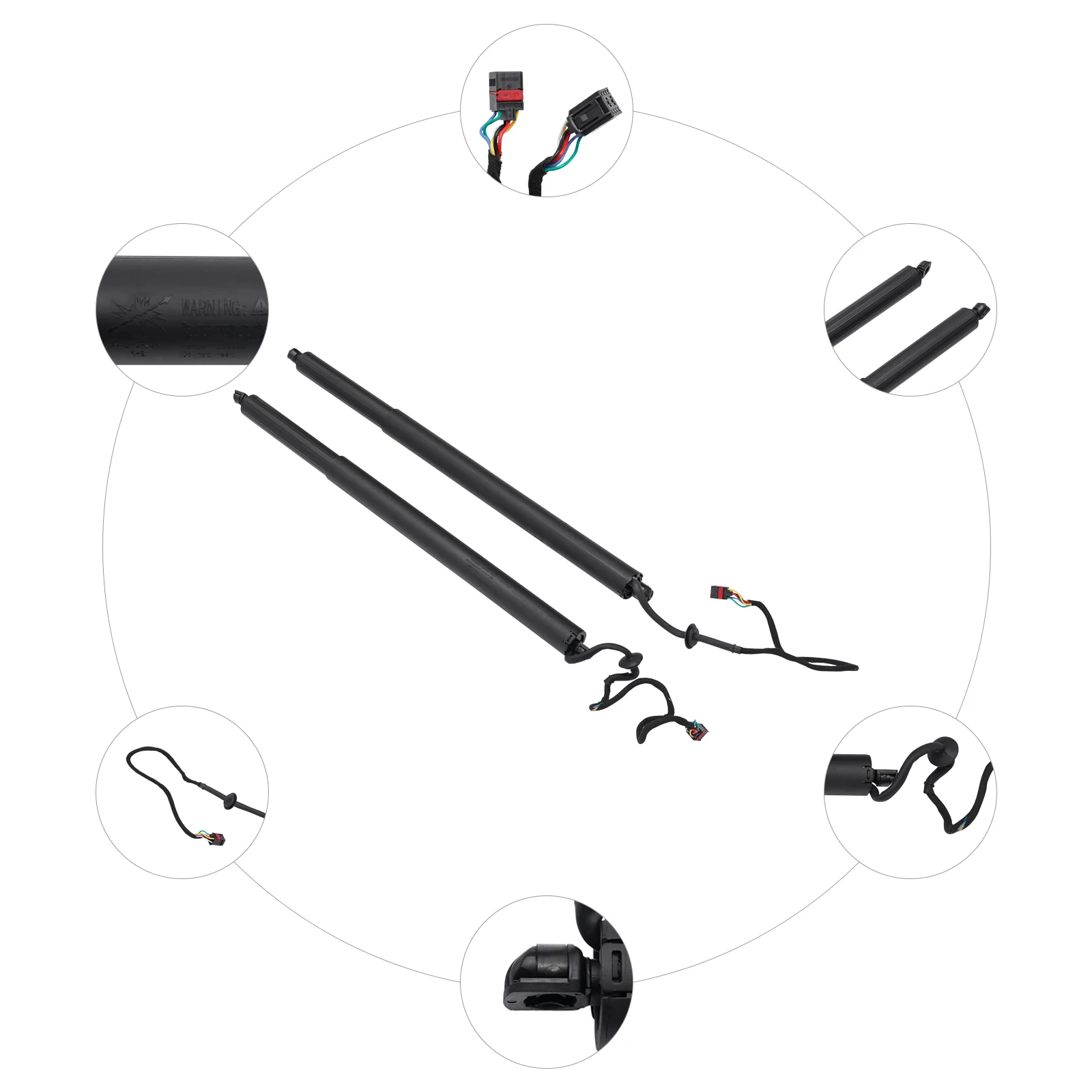 12V 20W Rear Tailgate Power Lift Supports For 2016-2019 Hyundai Tucson Tailgate Lift Supports(81770D3100, 81780D3100)
12V 20W Rear Tailgate Power Lift Supports For 2016-2019 Hyundai Tucson Tailgate Lift Supports(81770D3100, 81780D3100)