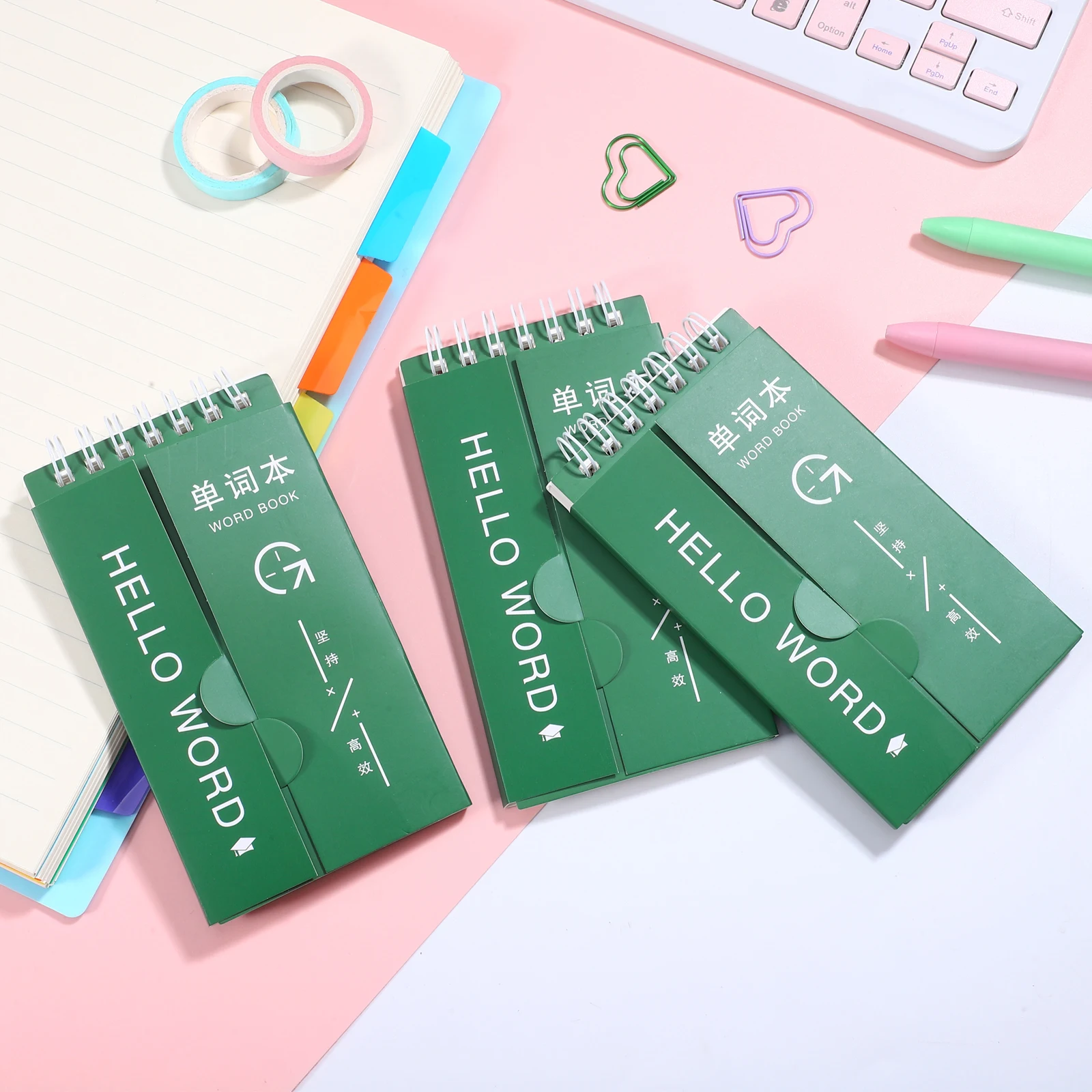 3 Pcs Word Notebooks Vocabulary Writing Notepad Students English Simple Journal Paper Creative Lightweight Portable
3 Pcs Word Notebooks Vocabulary Writing Notepad Students English Simple Journal Paper Creative Lightweight Portable