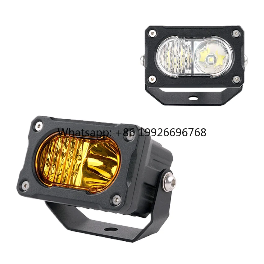Car 3" 20W Mini Square LED Work Light White Yellow 12V 24V Off-road Vehicle Led Side Driving Light Headlight Reversing Lights
Car 3" 20W Mini Square LED Work Light White Yellow 12V 24V Off-road Vehicle Led Side Driving Light Headlight Reversing Lights