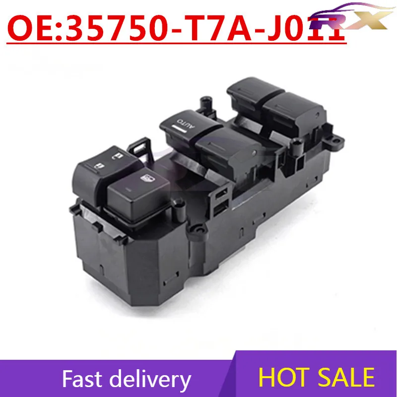 OEM:35750-T7A-J011 Suitable For Honda Accord Auto Parts Right Drive 24-pin window lifter switch
OEM:35750-T7A-J011 Suitable For Honda Accord Auto Parts Right Drive 24-pin window lifter switch