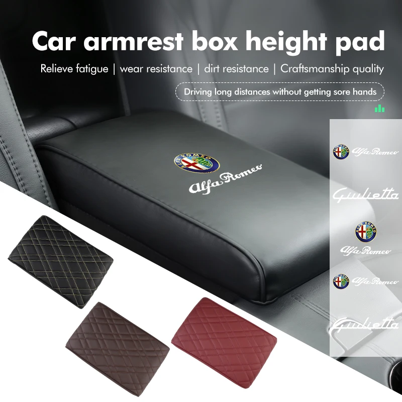 2026 Горячий кожаный автомобильный коврик для поддержки локтя Alfa Romeo, защитный коврик для центральной консоли для Alfa Romeo 159 Giulietta 156 147 Giulia Mito
2026 Горячий кожаный автомобильный коврик для поддержки локтя Alfa Romeo, защитный коврик для центральной консоли для Alfa Romeo 159 Giulietta 156 147 Giulia Mito