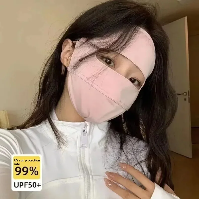 Солнцезащитная маска для всего лица из ледяного шелка, подходит для велоспорта, защита от ультрафиолета, дышащая.
Солнцезащитная маска для всего лица из ледяного шелка, подходит для велоспорта, защита от ультрафиолета, дышащая.