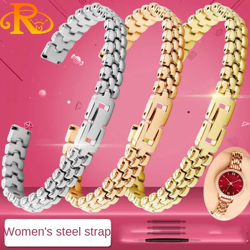 Ladies Stainless Steel Buckle Mesh Belt Watch Strap Ultra-thin Steel Bracelets 6mm 8mm 10mm 12mm 14mm 16mm Small Size Width
Ladies Stainless Steel Buckle Mesh Belt Watch Strap Ultra-thin Steel Bracelets 6mm 8mm 10mm 12mm 14mm 16mm Small Size Width