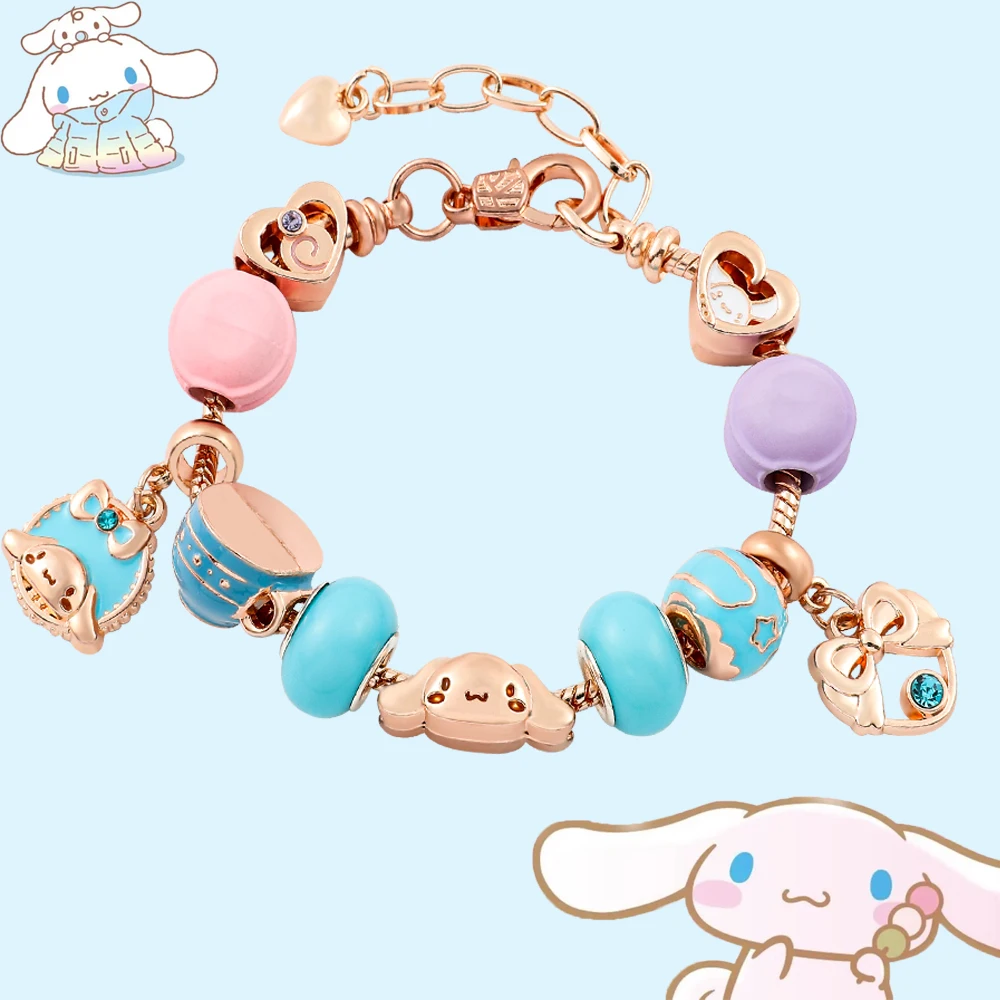 Sanrio аксессуары Аниме Корица собака металлический сплав бисер подвеска DIY женские браслеты оригинальные ювелирные изделия подарок
Sanrio аксессуары Аниме Корица собака металлический сплав бисер подвеска DIY женские браслеты оригинальные ювелирные изделия подарок