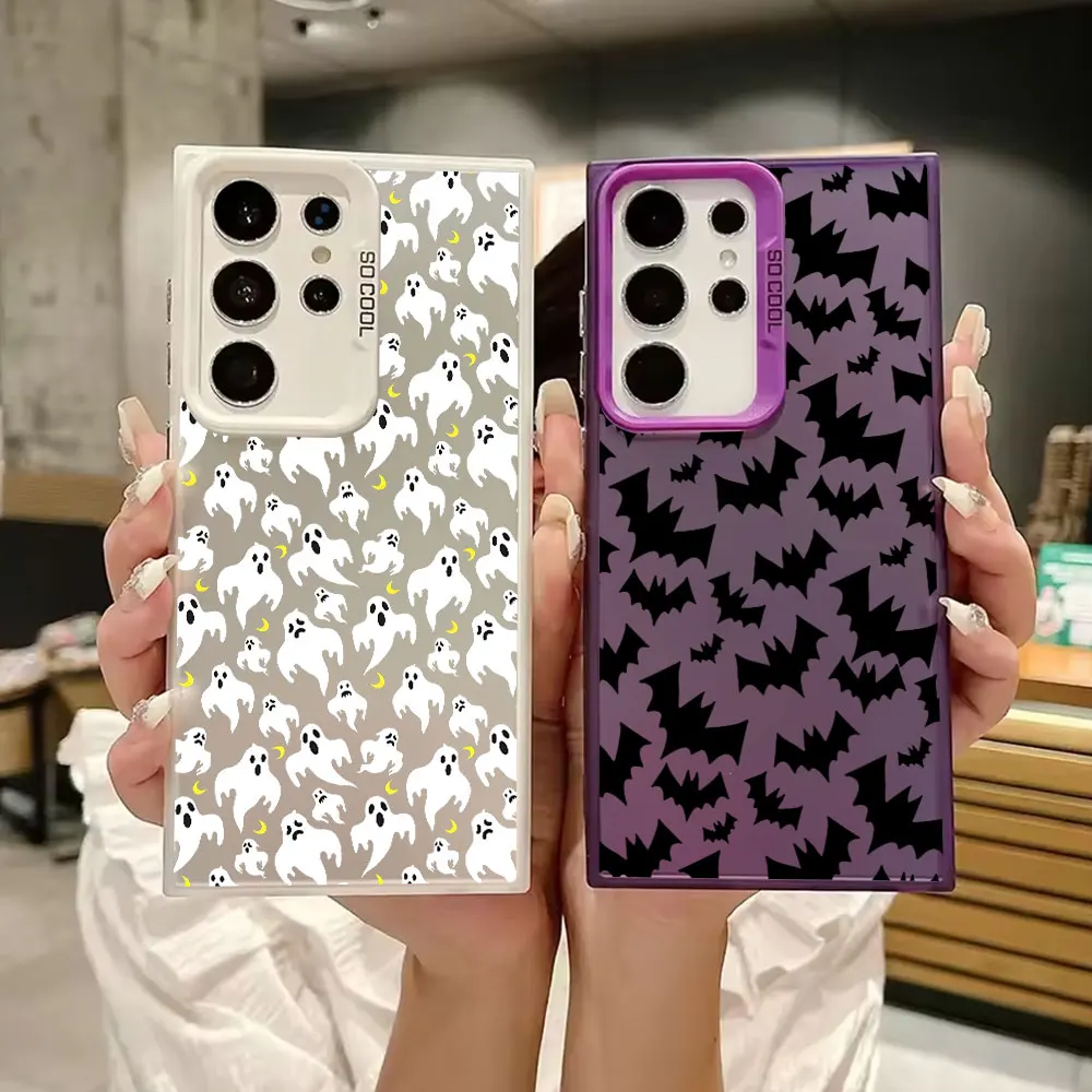 S25FE Case For Samsung S25 S24 Ultra Cases For Galaxy S23 S22 S21 FE S20 Ultra Plus Shockproof Phone Cover Ghost Bat Halloween
S25FE Case For Samsung S25 S24 Ultra Cases For Galaxy S23 S22 S21 FE S20 Ultra Plus Shockproof Phone Cover Ghost Bat Halloween