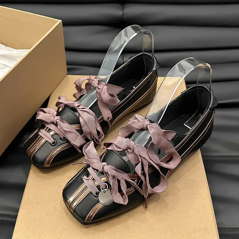 Женские балетки с бантом, дизайнерские туфли на плоской подошве, повседневная обувь, Трендовые туфли Мэри Джейн, 2024
Женские балетки с бантом, дизайнерские туфли на плоской подошве, повседневная обувь, Трендовые туфли Мэри Джейн, 2024
