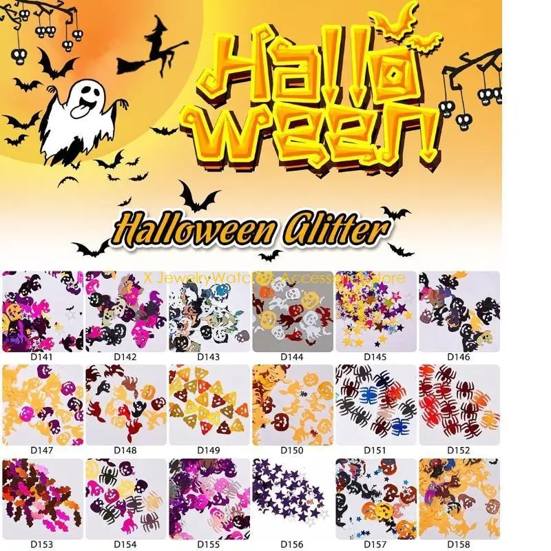 31KD Halloween Glitter Sequins Flakes Resin UV Epoxy Mold Filler Art Decorations DIY Crafts Jewelry Making Filling
31KD Halloween Glitter Sequins Flakes Resin UV Epoxy Mold Filler Art Decorations DIY Crafts Jewelry Making Filling