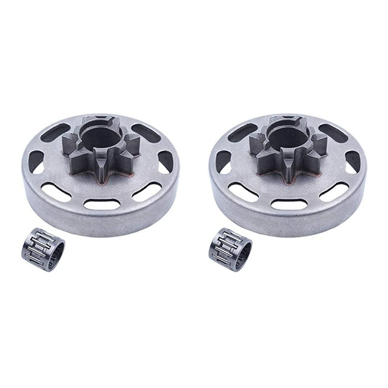 2Set 325Inch 7T Sprocket Clutch Drum W Bearing Kit For Husqvarna 435 435E 440 440E Jonsered CS2240 505 44 15-01
2Set 325Inch 7T Sprocket Clutch Drum W Bearing Kit For Husqvarna 435 435E 440 440E Jonsered CS2240 505 44 15-01
